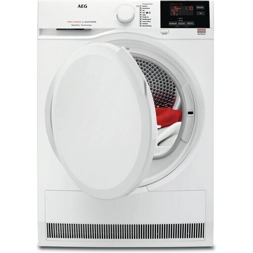 Aeg T7db83gp - Warmtepompdroger - 8 Kg - Prosense & Sensidry - 66 Db - Energieklasse A+ | Tweedehands (Refurbished)