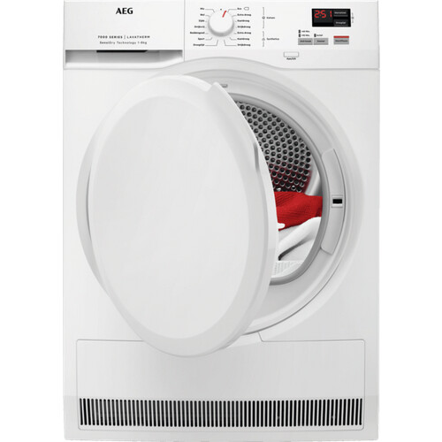 Aeg T7dbaachen - Warmtepompdroger - 8 Kg - Sensidry & Prosense - 66 Db - Energieklasse A++ | Tweedehands (Refurbished)
