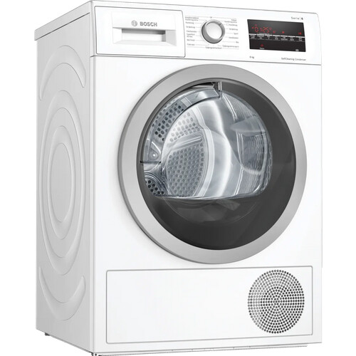 Bosch Wtw85475 - Warmtepompdroger - 8 Kg - Zelfreinigende Condensor - 64 Db - Energieklasse A++ | Tweedehands (Refurbished)