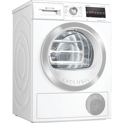 Bosch Wtw85495 - Warmtepompdroger - 8 Kg - Zelfreinigende Condensor - 64 Db - Energieklasse A++ | Tweedehands (Refurbished)