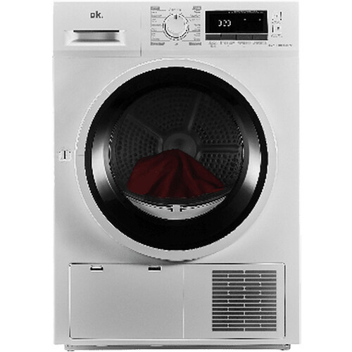 Ok Otd 8326 A2 - Warmtepompdroger - 8 Kg | Tweedehands (Refurbished)