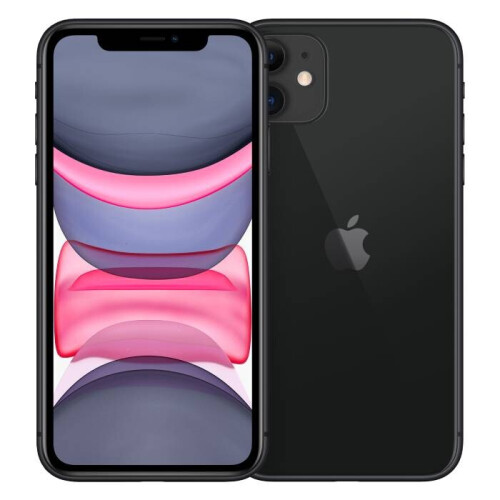 Refurbished Apple iPhone 11 - 64GB - Zwart