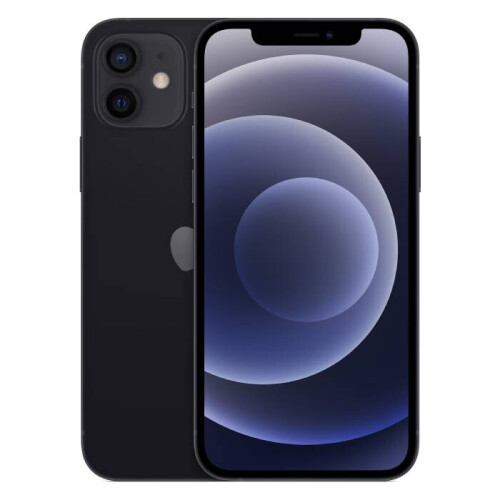 Refurbished Apple iPhone 12 - 64GB - Zwart