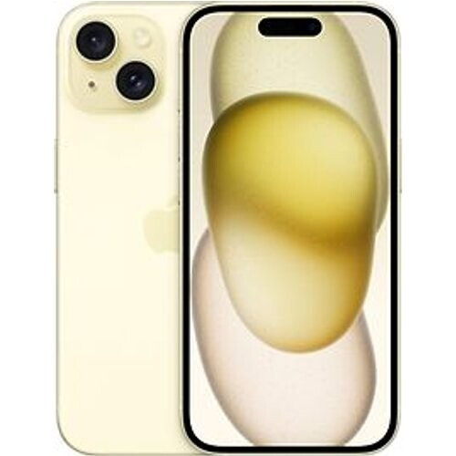 Refurbished Apple iPhone 15 256GB geel