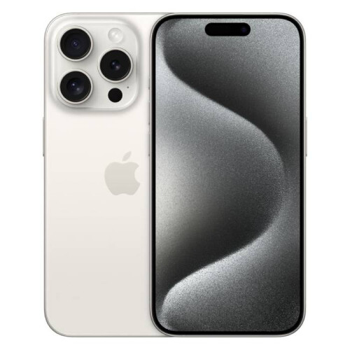 Refurbished Apple iPhone 15 Pro Max - 256GB - Wit titanium