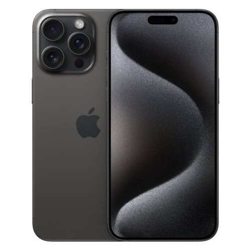 Refurbished Apple iPhone 15 Pro Max - 256GB - Zwart titanium