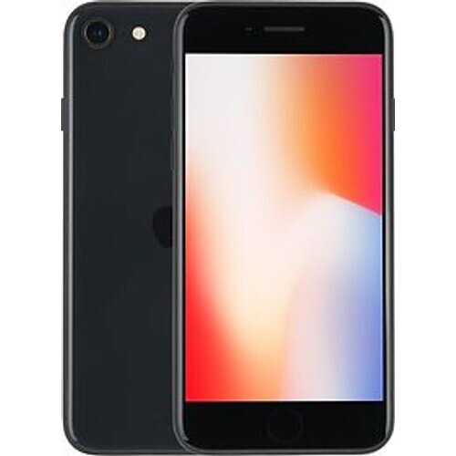 Refurbished Apple iPhone SE 2020 64GB zwart