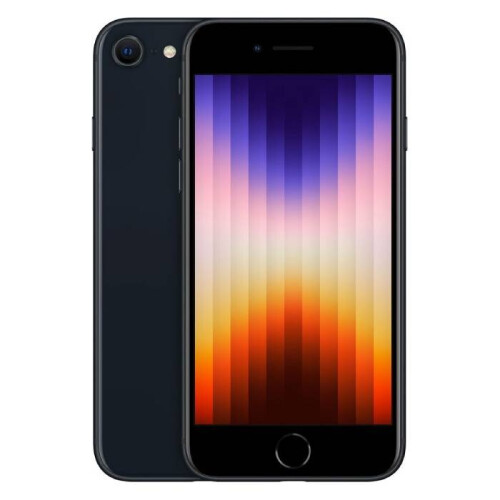 Refurbished Apple iPhone SE 3 - 64GB - Middernacht - 2 jaar Garantie