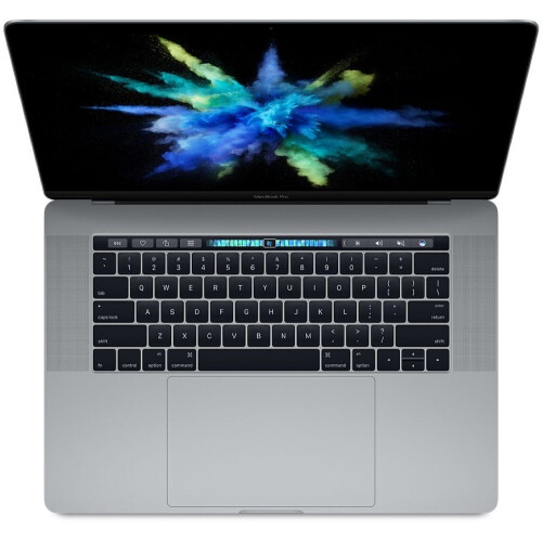 Refurbished Apple MacBook Pro (15 inch, 2017) - Intel Core i7 - 16GB RAM - 256GB SSD - Touch Bar - 4x Thunderbolt 3 - Spacegrijs