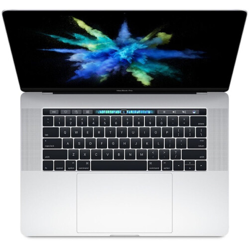 Refurbished Apple MacBook Pro (15 inch, 2017) - Intel Core i7 - 16GB RAM - 512GB SSD - Touch Bar - 4x Thunderbolt 3 - Zilver