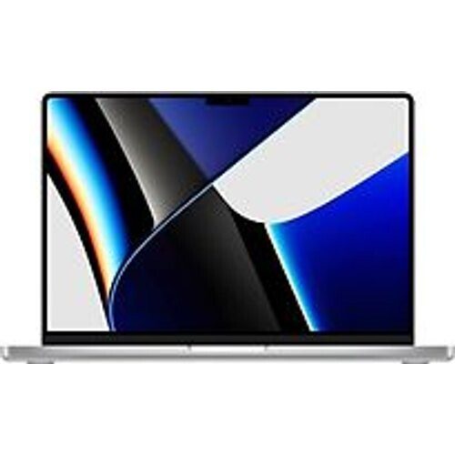 Refurbished Apple MacBook Pro met Touch ID 14.2 (Liquid Retina XDR Display) M1 Pro (8-Core CPU, 14-Core GPU) 16 GB RAM 512 GB SSD [Late 2021, Engelse toetsenbordindeling, QWERTY] zilver