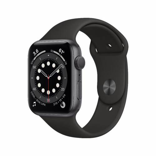 Refurbished Apple Watch Series 6 44mm Zwart Gebruikt