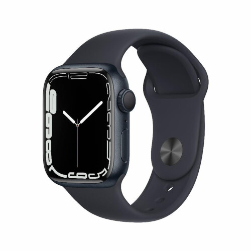 Refurbished Apple Watch Series 7 41 mm Zwart Als nieuw