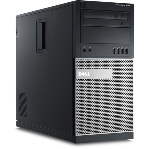 Refurbished Dell Optiplex 7010 Micro Tower - Intel Core i7-3e Generatie - 16GB RAM - 256GB SSD - Windows 10