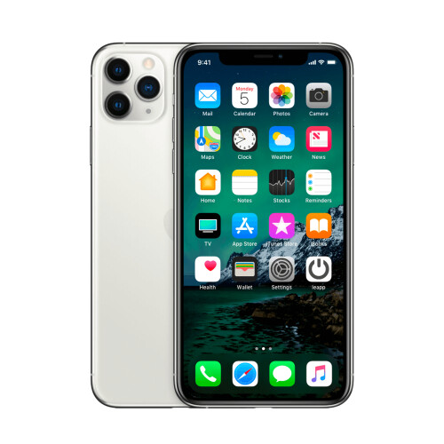 Refurbished iPhone 11 Pro Max 64 GB Zilver Licht gebruikt