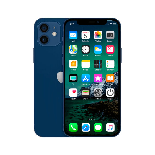 Refurbished iPhone 12 128 GB Blauw Licht gebruikt