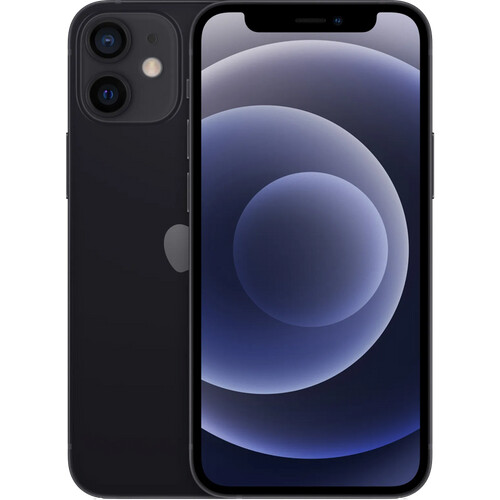 Refurbished iPhone 12 mini 128GB Zwart (Licht gebruikt)