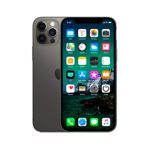 Refurbished iPhone 12 Pro Max 128 GB Grafiet Licht gebruikt