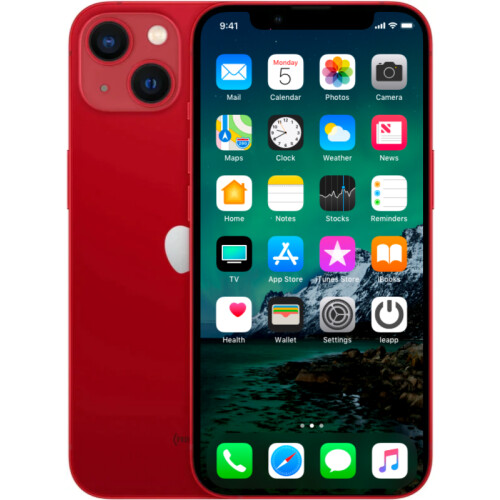 Refurbished iPhone 13 128 GB Rood Als nieuw
