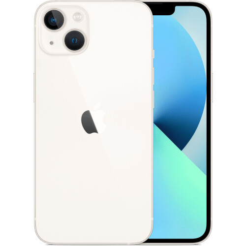Refurbished iPhone 13 128 GB Wit Als nieuw
