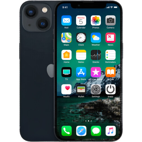 Refurbished iPhone 13 128 GB Zwart Licht gebruikt