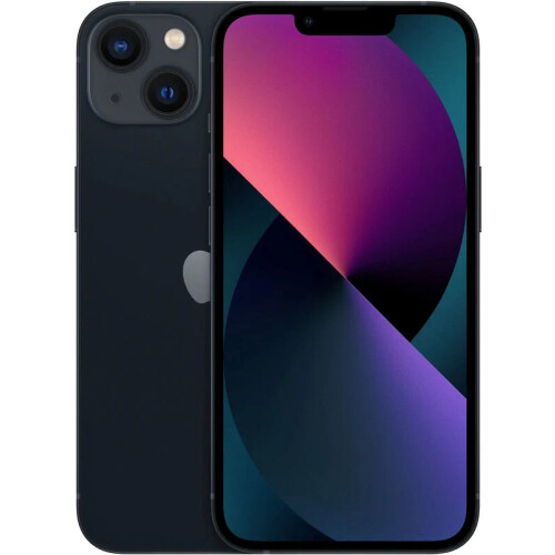 Refurbished iPhone 13 Mini 128 GB Middernacht Licht gebruikt