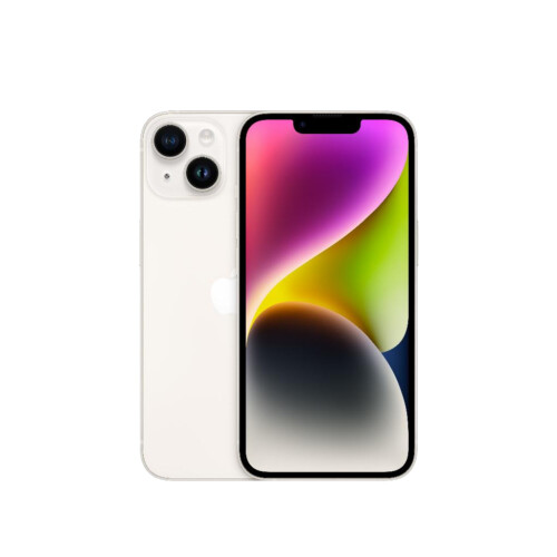 Refurbished iPhone 14 128 GB Wit Als nieuw