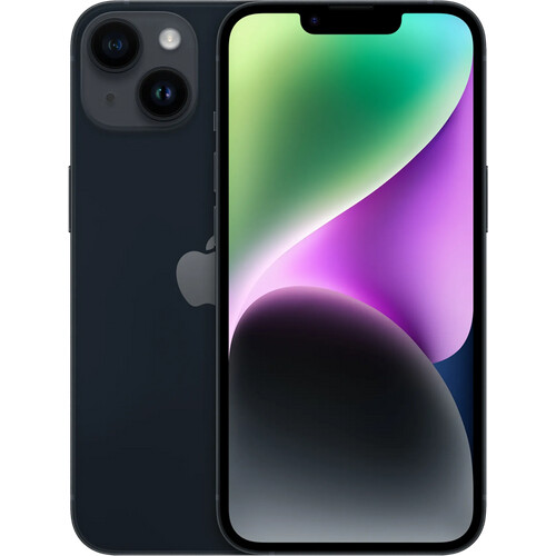 Refurbished iPhone 14 256GB Zwart (Licht gebruikt)