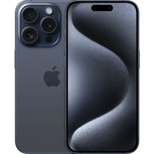 Refurbished iPhone 15 Pro 128GB Blue Titanium (Licht gebruikt)
