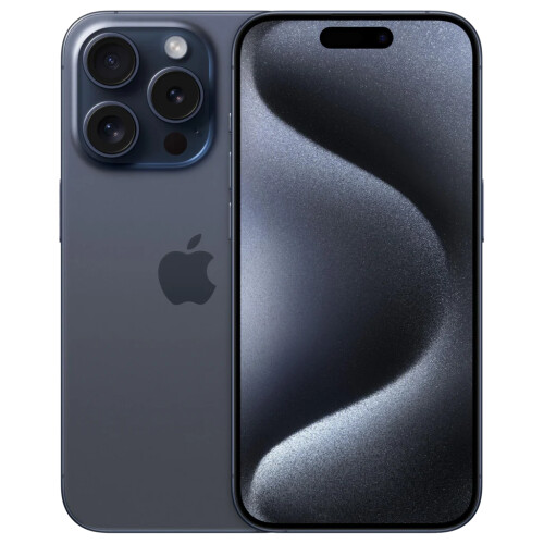 Refurbished iPhone 15 Pro Max 256 GB Titanium Blauw Licht gebruikt