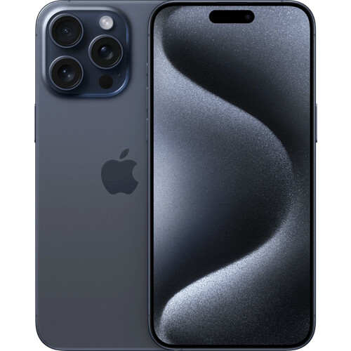 Refurbished iPhone 15 Pro Max 256GB Blue Titanium (Zo goed als nieuw)