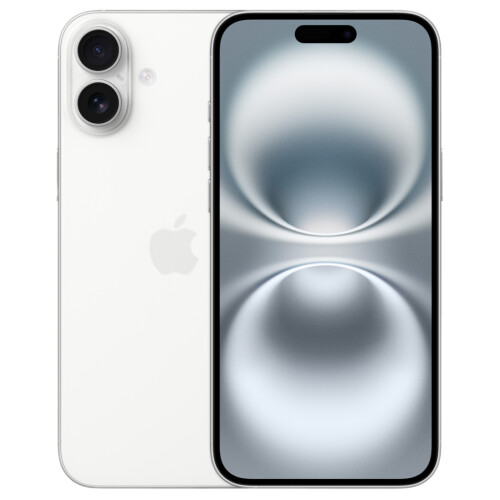 Refurbished iPhone 16 Plus 128 GB Wit Als nieuw
