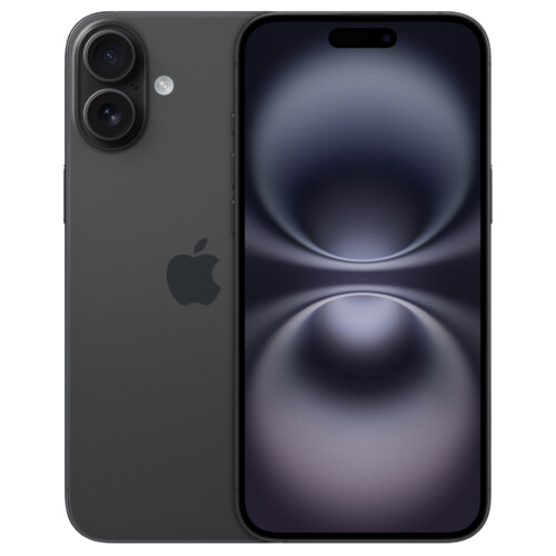 Refurbished iPhone 16 Plus 128 GB Zwart Als nieuw