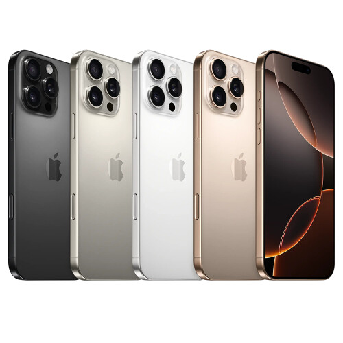 Refurbished iPhone 16 Pro Max 256 GB Goud Als nieuw