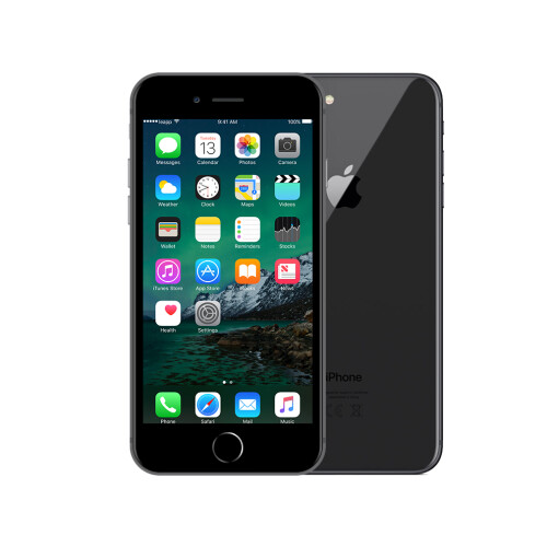 Refurbished iPhone 8 Plus 256 GB Space Gray Licht gebruikt