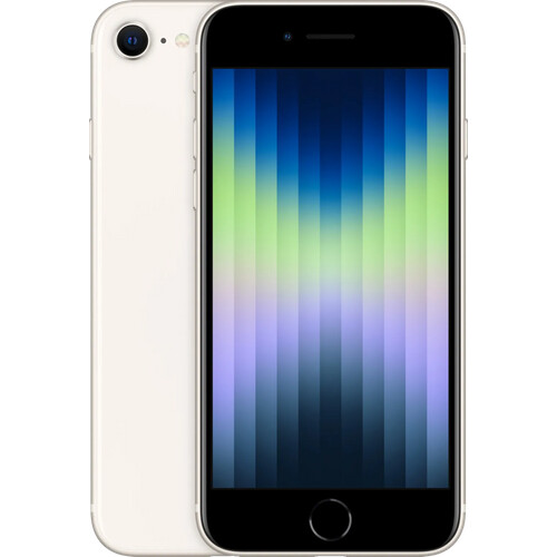 Refurbished iPhone SE 2022 128GB Wit (Licht gebruikt)