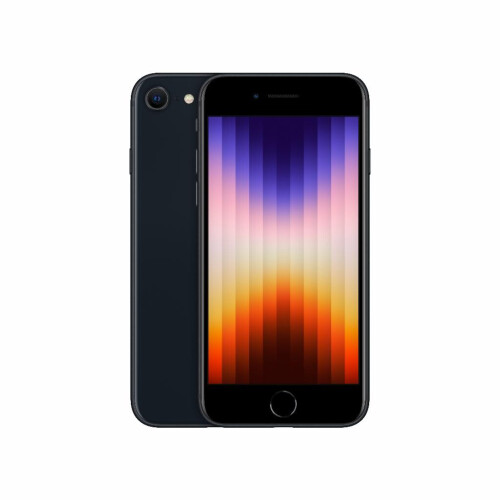 Refurbished iPhone SE 2022 64 GB Zwart Licht gebruikt
