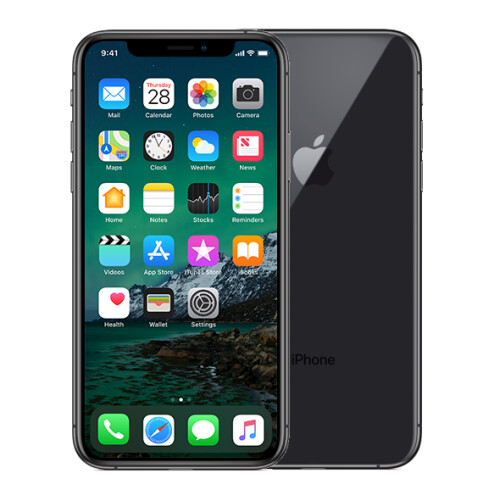 Refurbished iPhone XS 64 gb Space Gray Licht gebruikt