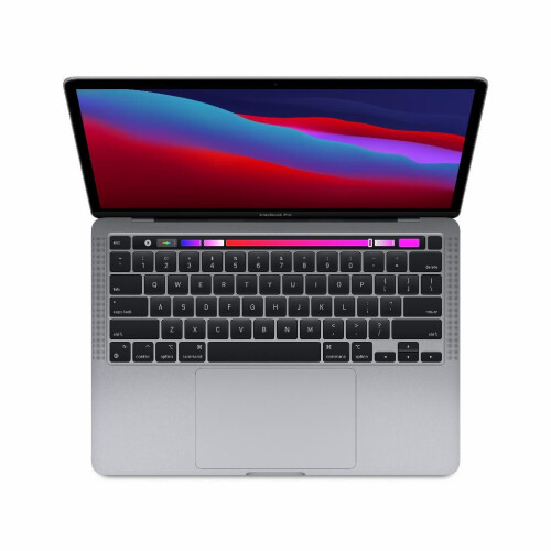 Refurbished MacBook Pro 13 inch Touchbar M1 8 512 GB Licht gebruikt