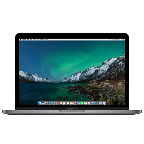 Refurbished MacBook Pro Touchbar 13 inch i7 2.7 16 GB 1 TB Spacegrijs Licht gebruikt