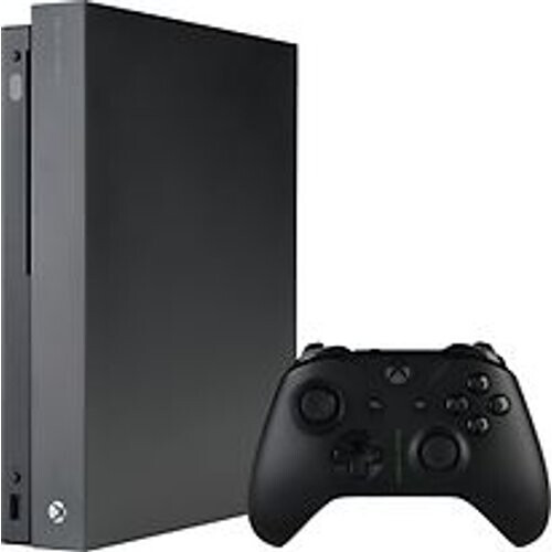 Refurbished Microsoft Xbox One X 1 TB [Project Scorpio Edition incl. Special Project Scorpio draadloze controller] zwart