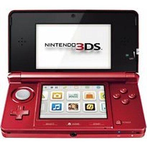 Refurbished Nintendo 3DS metallic rood