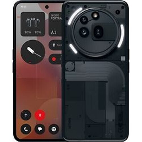 Refurbished Nothing Phone (3a) Pro Dual SIM 256GB zwart