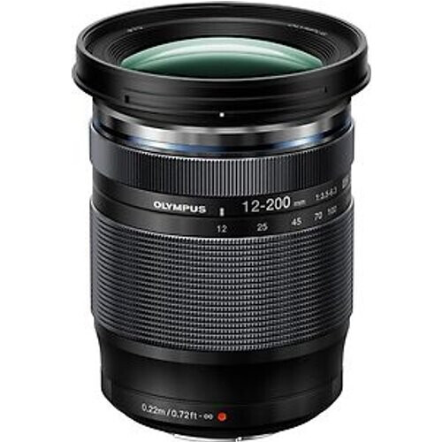 Refurbished Olympus M.Zuiko Digital 12-200 mm F3.5-6.3 ED 72 mm filter (geschikt voor Micro Four Thirds) zwart