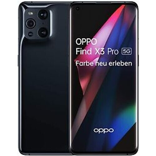 Refurbished Oppo Find X3 Pro Dual SIM 256GB zwart