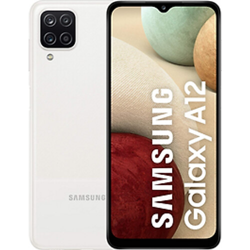 Refurbished Samsung Galaxy A12 Dual SIM 128GB [MediaTek Helio P35 versie] white
