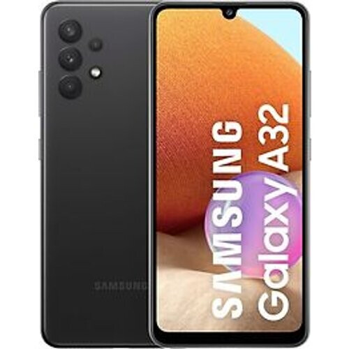 Refurbished Samsung Galaxy A32 4G Dual SIM 128GB zwart