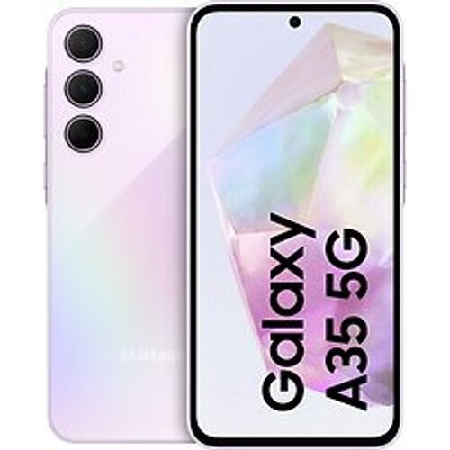 Refurbished Samsung Galaxy A35 5G Dual SIM 128GB awesome lilac