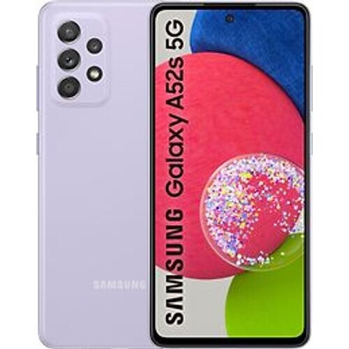 Refurbished Samsung Galaxy A52s 5G Dual SIM 256GB paars