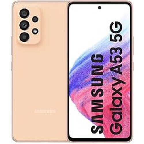 Refurbished Samsung Galaxy A53 5G Dual SIM 256GB oranje